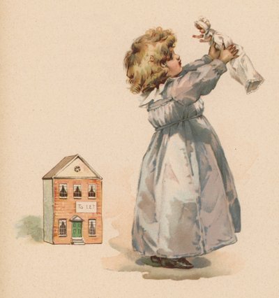 Fille avec poupée - English School