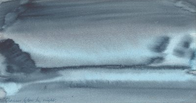 Lueur du glacier la nuit, 1934-37 - English School