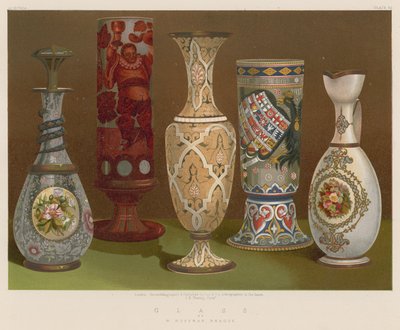 Verre par W Hoffman, Prague - English School