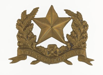 Insigne de Glengarry, vers 1874-81 - English School