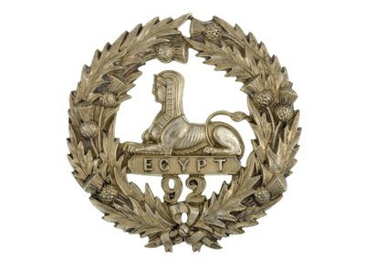 Insigne de Glengarry, vers 1874-81 - English School