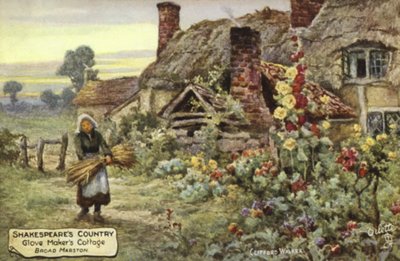 Cottage des fabricants de gants, Broad Marston, Worcestershire - English School