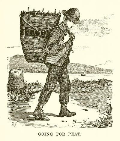 Aller chercher de la tourbe - English School