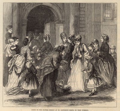 Aller au sermon des fleurs à St Catherine Crees le dimanche de la Pentecôte - English School