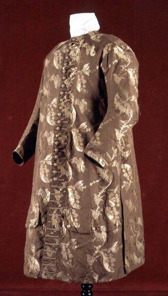 Manteau en brocart d