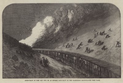 Train de Marchandises en Feu percuté par un Train Postal Express sur le Chemin de Fer Calédonien - English School