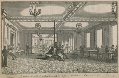 Grand British and Continental Coffee House, Cornhill - English School