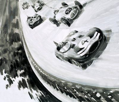 Grand Prix, Monza, Italie, en 1957 - English School