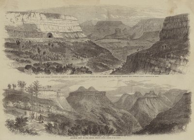 Grande ligne de chemin de fer de la péninsule indienne (gravure) - English School