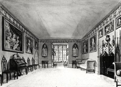 Grand salon de Strawberry Hill - English School
