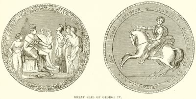 Grand Sceau de George IV - English School