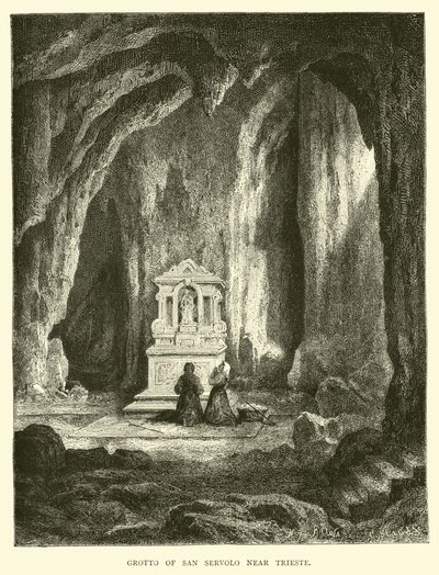 Grotte de San Servolo près de Trieste - English School