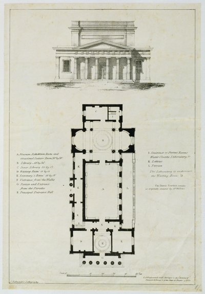 Plan du Rez-de-Chaussée des Salles d