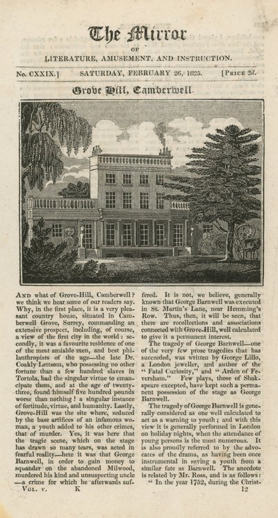 Grove Hill à Camberwell - English School