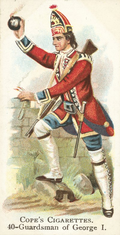 Garde, roi George III - English School