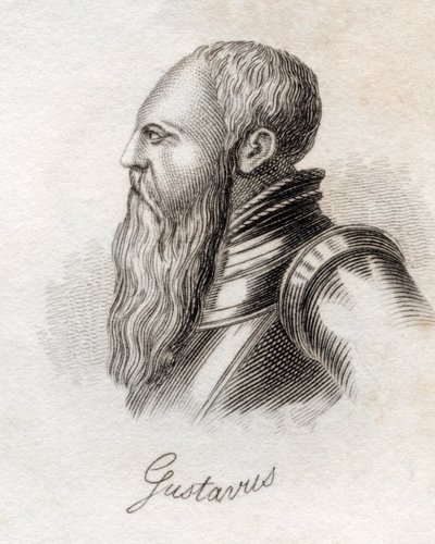 Gustav I, du Dictionnaire historique de Crabb, publié en 1825 - English School