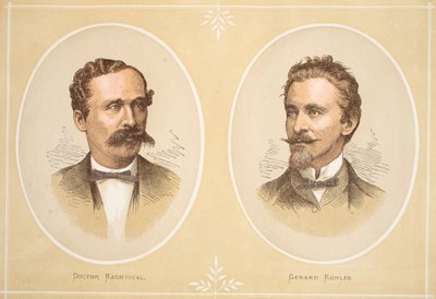 Gustav Nachtigal et Gerard Rohlfs, illustration de l