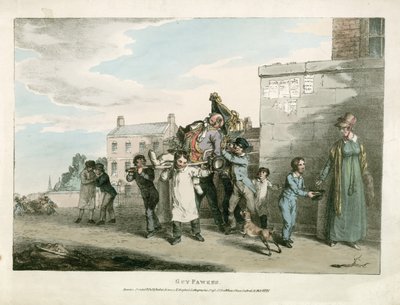 Guy Fawkes. Un sou pour le Guy - English School