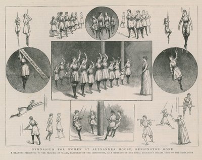 Gymnase pour femmes à Alexandra House - English School