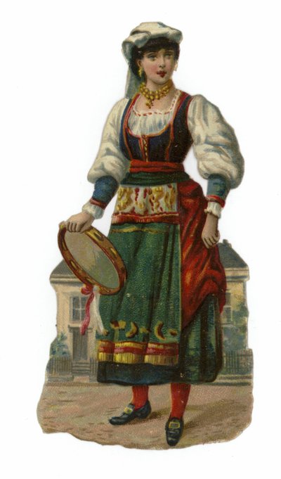 Costume de gitane - English School