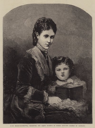 HIH Marie-Feodorovna, Césarevna et grande-duchesse de Russie, princesse Dagmar de Danemark - English School
