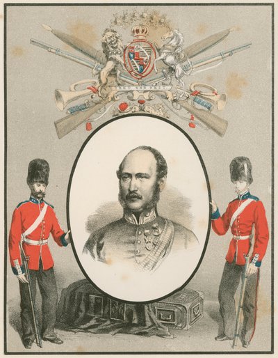 Le défunt prince consort, colonel des Grenadier Guards - English School