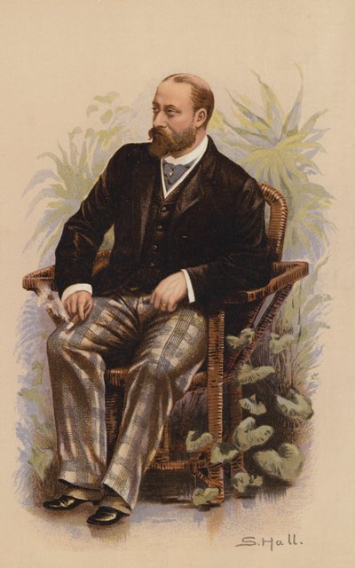 SAR le prince de Galles, futur roi Édouard VII - English School