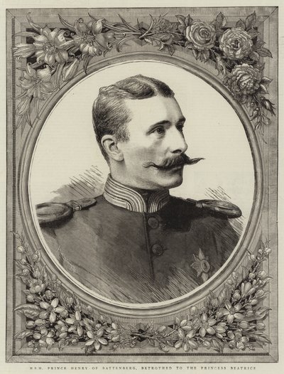 S.A.S. le prince Henry de Battenberg, fiancé à la princesse Béatrice - English School