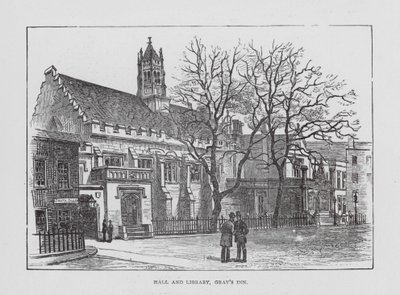Hall et bibliothèque, Gray