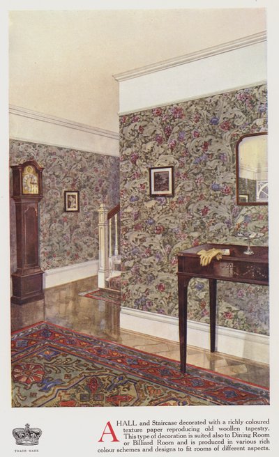 Hall et escalier - English School