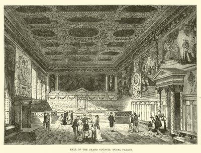 Salle du Grand Conseil, Palais des Doges - English School
