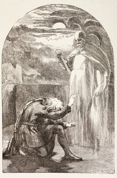Hamlet voit le fantôme, l