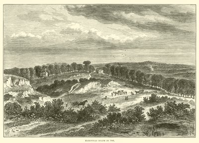 Hampstead Heath en 1840 - English School