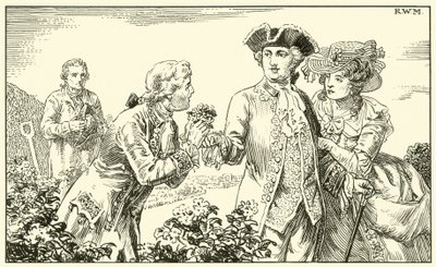 Remis un bouquet de fleurs de pomme de terre à Sa Majesté - English School