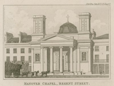 Hanover Chapel, Regent Street, Londres - English School