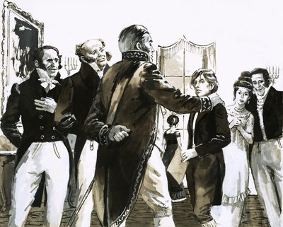 Hans Christian Andersen rencontre le Prince Christian Frédéric - English School