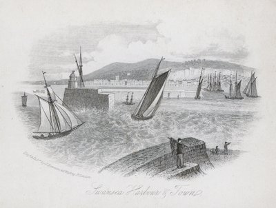 Port et ville, Swansea, Pays de Galles - English School