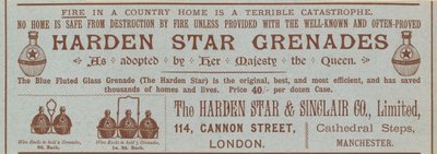 Harden Star Granades, publicité - English School