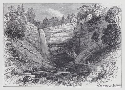 Hardrow Scaur (gravure) - English School