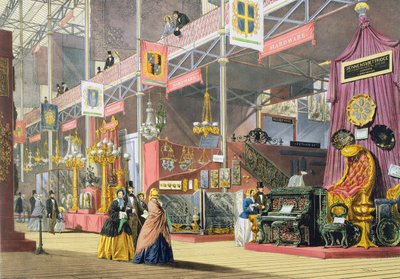 Machines à bois et à quincaillerie, à la Grande Exposition de 1851, de Dickinsons Comprehensive Pictures - English School