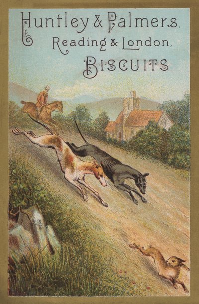 Course de lièvres (chromolitho) - English School
