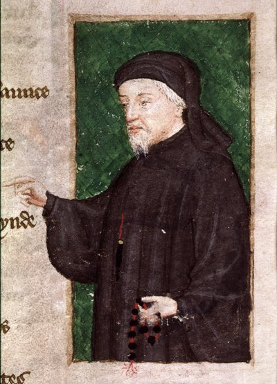 Portrait de Chaucer, du poème 
