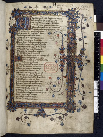 Initiale illuminée 
