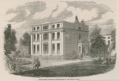 Harley House, New Road, Londres, la résidence de la reine d