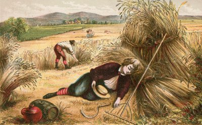 Celui qui dort pendant la moisson - English School