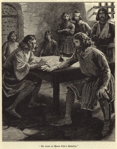Il écrivait sous la dictée de Marco Polo - English School