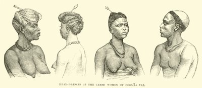 Coiffures des femmes Cammi de Fernao Vaz - English School