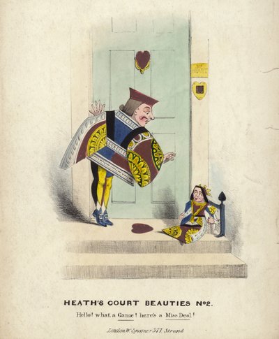 Beautés de la cour de Heath - English School