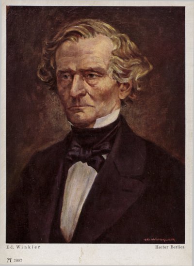 Hector Berlioz, compositeur romantique français (1803-1869) - English School