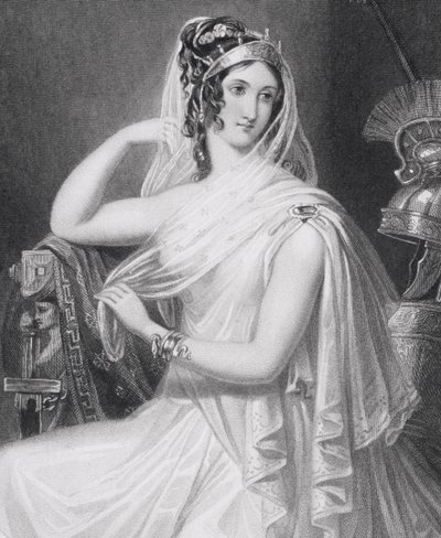 Hélène de Troie, vers 1845 - English School